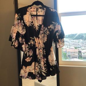 Pastel Floral Romper